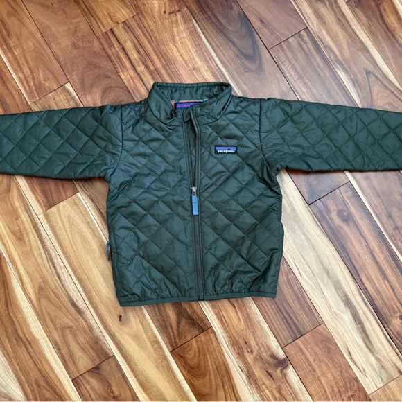 Patagonia Forest Green Quilted Jacket - Picture 2 of 8